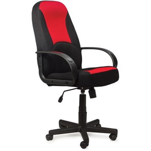 Компьютерное кресло BRABIX "City EX-512", ткань черная/красная, TW, 531408 в Хабаровске