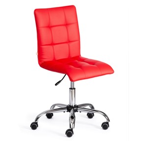 Кресло компьютерное ZERO кож/зам, красный, арт.12448 в Хабаровске