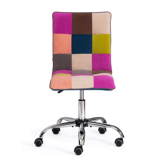 Компьютерное кресло ZERO (спектр) ткань, флок, цветной арт.15370 в Хабаровске - изображение 4