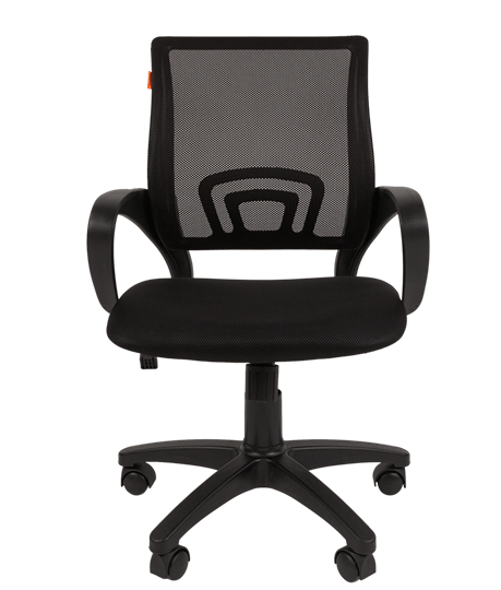 Компьютерное кресло CHAIRMAN 696 black Сетчатый акрил DW62 черный в Комсомольске-на-Амуре - изображение 1