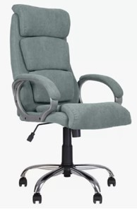 Кресло для офиса DELTA (CHR68) ткань SORO 34 в Хабаровске