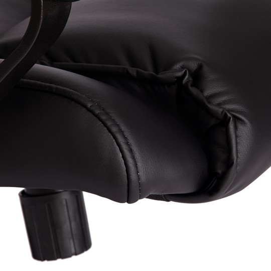 Кресло BERGAMO Хром (22) кож/зам, черный, арт.19370 в Хабаровске - изображение 9