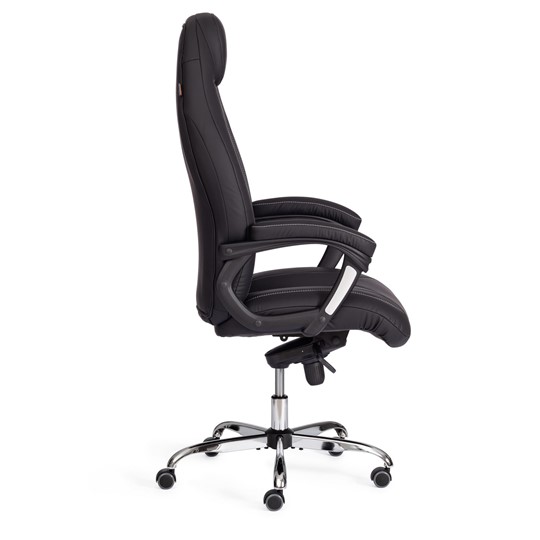 Кресло BOSS Lux, кож/зам, черный, арт.21151 в Хабаровске - изображение 1