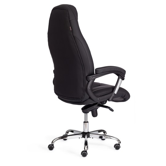 Кресло BOSS Lux, кож/зам, черный, арт.21151 в Хабаровске - изображение 3