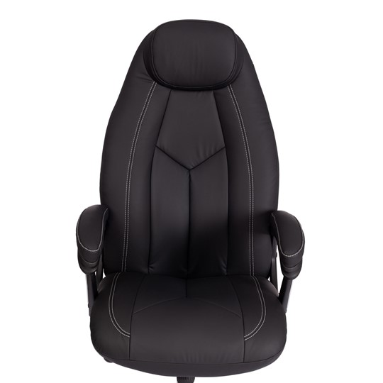 Кресло BOSS Lux, кож/зам, черный, арт.21151 в Комсомольске-на-Амуре - изображение 6