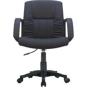 Офисное кресло BRABIX "Hit MG-300", с подлокотниками, экокожа, черное, 530864 в Хабаровске - предосмотр 3