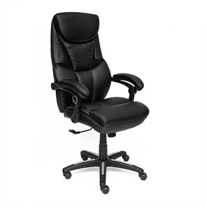 Компьютерное кресло CAMBRIDGE кож/зам/ткань, черный/черный , 36-6/11 арт.12756 в Комсомольске-на-Амуре