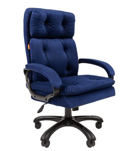 Компьютерное кресло CHAIRMAN 442 Ткань синий в Комсомольске-на-Амуре