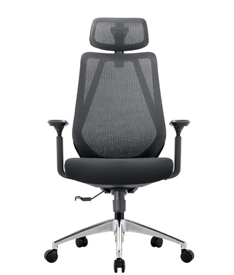 Офисное кресло CHAIRMAN 580 Сетчатый акрил серый / Полиэстер черный в Комсомольске-на-Амуре - изображение 3