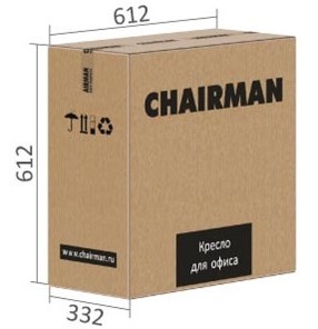 Кресло компьютерное CHAIRMAN 661 Ткань стандарт 15-21 черная в Хабаровске - предосмотр 5