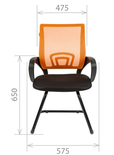 Кресло компьютерное CHAIRMAN 696V, TW-01, цвет черный в Хабаровске - изображение 2