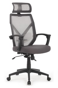 Кресло компьютерное Design OLIVER W-203 AC, Серый в Хабаровске