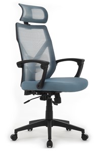 Компьютерное кресло Design OLIVER W-203 AC, Синий в Хабаровске - предосмотр