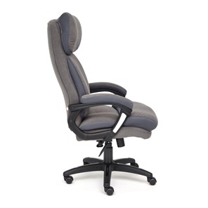 Кресло DUKE флок/ткань, серый/серый, 29/TW-12 арт.14039 в Хабаровске - предосмотр 2