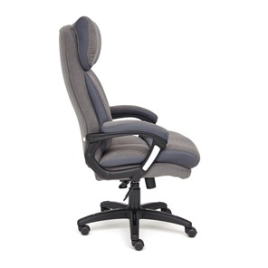 Кресло DUKE флок/ткань, серый/серый, 29/TW-12 арт.14039 в Хабаровске - предосмотр 5