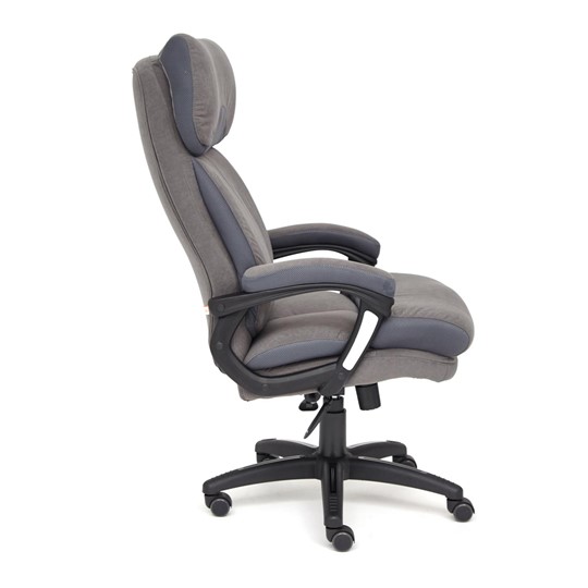 Кресло DUKE флок/ткань, серый/серый, 29/TW-12 арт.14039 в Хабаровске - изображение 6