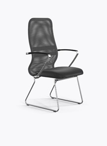 Офисное кресло Ergolife Sit 8 B2-9K - X1+Extra (Св.серый-Черный) в Комсомольске-на-Амуре
