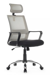 Кресло компьютерное RCH 1029HB, черный/серый в Комсомольске-на-Амуре