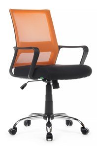 Кресло компьютерное RCH 1029MB, черный/оранжевый в Хабаровске