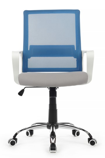 Кресло офисное RCH 1029MW, серый/синий в Хабаровске - изображение 1