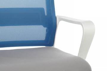 Кресло офисное RCH 1029MW, серый/синий в Комсомольске-на-Амуре - предосмотр 5