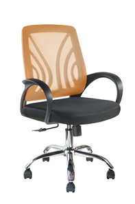 Кресло офисное Riva Chair 8099Е, Оранжевый в Хабаровске