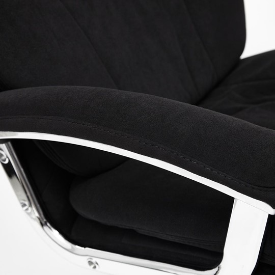 Офисное кресло SOFTY LUX флок, черный, арт.13594 в Хабаровске - изображение 10