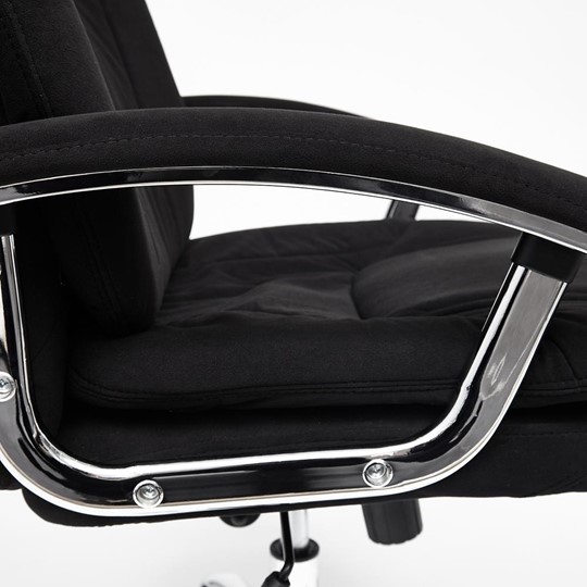 Офисное кресло SOFTY LUX флок, черный, арт.13594 в Хабаровске - изображение 13