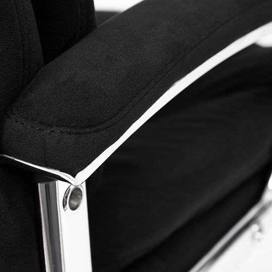 Офисное кресло SOFTY LUX флок, черный, арт.13594 в Хабаровске - изображение 16