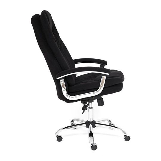Офисное кресло SOFTY LUX флок, черный, арт.13594 в Хабаровске - изображение 6