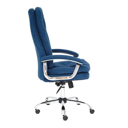 Офисное кресло SOFTY LUX флок, синий, арт.13592 в Хабаровске - изображение 2