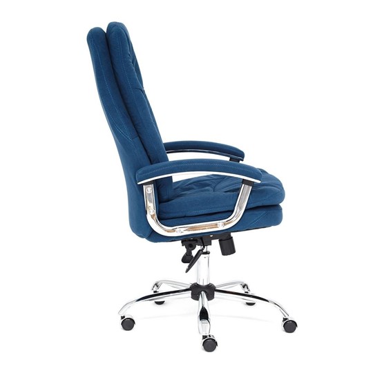 Офисное кресло SOFTY LUX флок, синий, арт.13592 в Хабаровске - изображение 5