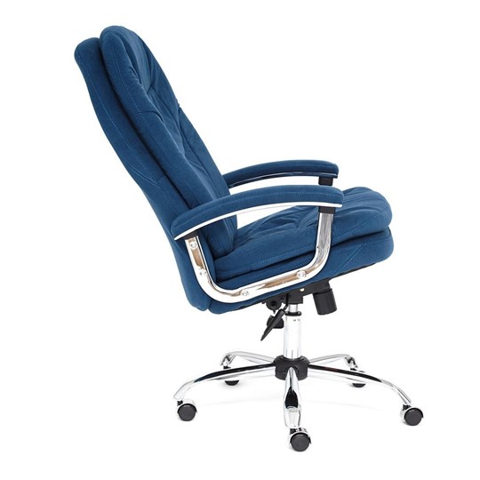 Офисное кресло SOFTY LUX флок, синий, арт.13592 в Хабаровске - изображение 7