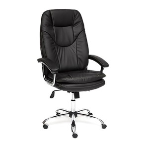 Офисное кресло SOFTY LUX кож/зам, черный, арт.12902 в Хабаровске