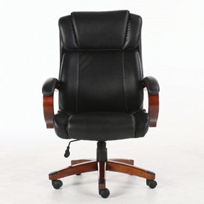 Офисное кресло Brabix Premium Magnum EX-701 (дерево, рециклированная кожа, черное) 531827 в Хабаровске