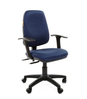 Кресло CHAIRMAN 661 Ткань стандарт 15-03 синяя в Хабаровске - изображение
