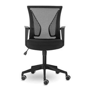 Компьютерное кресло Brabix Wings MG-309 (пластик черный, сетка, черное) 532015 в Хабаровске