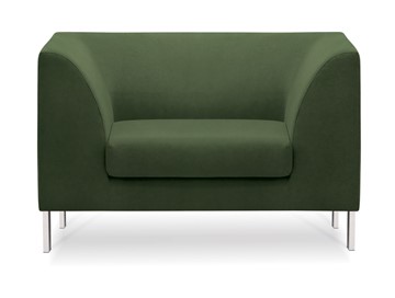 Кресло офисное Сиеста, ткань Сахара / зеленая С39 в Хабаровске