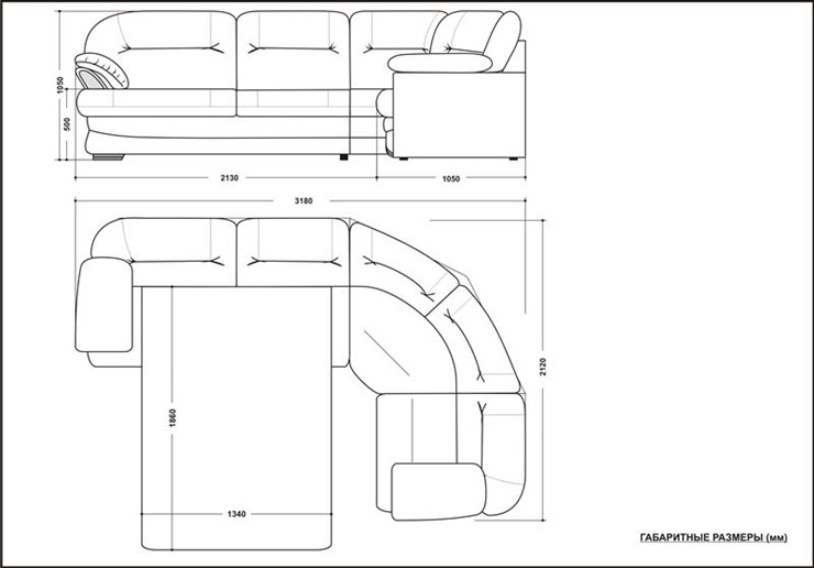 Угловой диван Квин 6 в Хабаровске - изображение 5