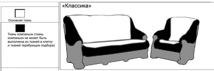 Диван угловой Классика А, Миксотойл в Хабаровске - изображение 7