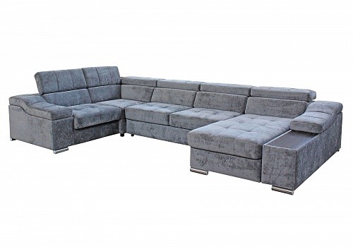Угловой диван N-0-M П (П1+ПС+УС+Д2+Д5+П2) в Хабаровске - изображение