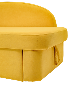 Мягкий диван левый Тедди желтый в Комсомольске-на-Амуре - изображение 3