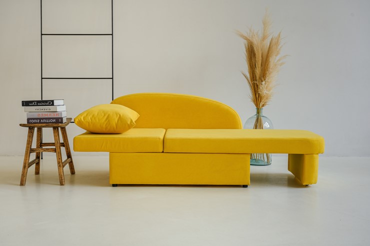 Мягкий диван левый Тедди желтый в Комсомольске-на-Амуре - изображение 20