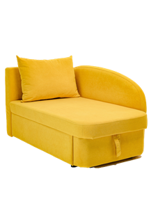 Мягкий диван левый Тедди желтый в Хабаровске - предосмотр 11
