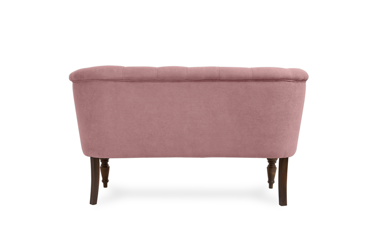 Прямой диван Бриджит розовый ножки коричневые в Хабаровске - изображение 7