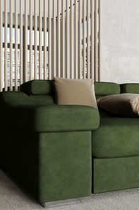 Прямой диван Мюнхен с выкатным механизмом в Хабаровске - предосмотр 10