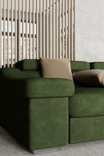 Прямой диван Мюнхен с выкатным механизмом в Хабаровске - изображение 10