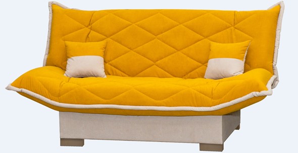Прямой диван Нео 43 БД Пружинный Блок в Хабаровске - изображение
