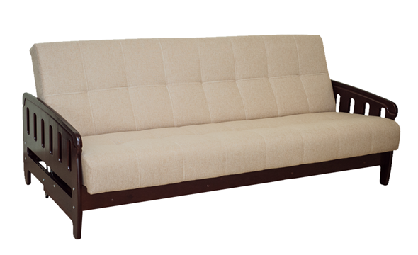 Прямой диван Ретро, Орех в Хабаровске - изображение