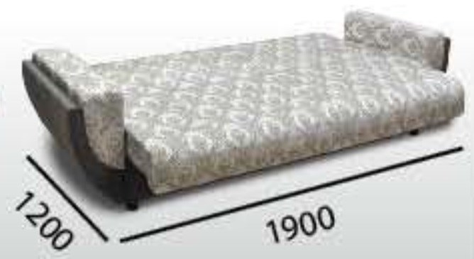 Прямой диван Акварель 2 БД в Комсомольске-на-Амуре - изображение 1
